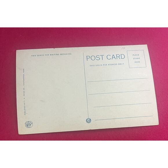 Postcard - Umbrella Rock On‎ Point Lookout Mountain Chattanooga Tenn Unposted - Picture 2 of 2